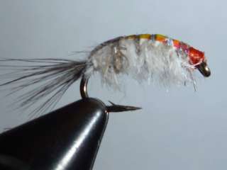 RAY CHARLES SCUD SOW BUG Colors Guide Fly sz 14  