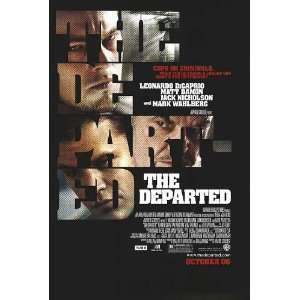  The Departed 27 X 40 Original Theatrical Movie Poster 