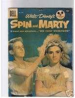 Walt Disneys SPIN And MARTY Dell Comics #808 1957  