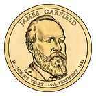 FULL ROLL 2011 JAMES GARFIELD GOLDEN DOLLAR COINS UNCIRCULATED 