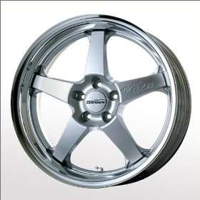 Pontiac Vibe Hyper 5ZR 2 Piece Silver Wheel Wheels Rims