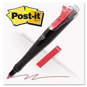 Post it Flags Pen, Fine Point (0.7), Red Gel Pen, Two Pens loaded 