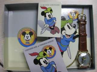 DISNEY Convention Mickey Mouse WATCH RARE NUMBERED   