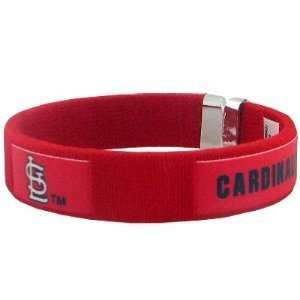  St. Louis Cardinals MLB Red Fan Band Cuff Bracelet Sports 