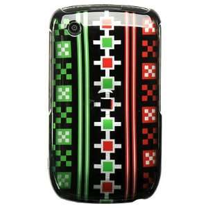  Hard Snap on Plastic GREEN RED With MEXICAN CHECEKRED Design Sleeve 