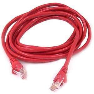  Belkin Cat.6 Patch Cable. 9FT CAT6 RED SNAGLESS PATCH CABLE 