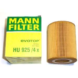  Mann Filter HU 925/4X Oil Filter: Automotive