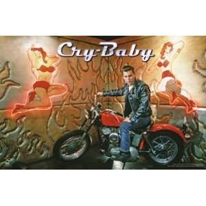 CRY BABY POSTER   22 X 34 JOHNNY DEPP MOVIE #1133 