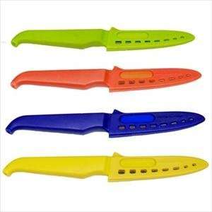   Furi Paring Knife Set with Blade Guards By Rachael Ray: Kitchen