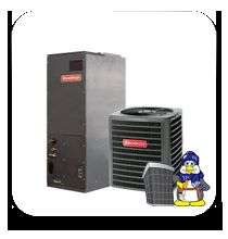 Ton 13 seer 410a Goodman Complete A/C System  