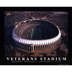  Veterans Stadium   Philadelphia Eagles   Poster by Mike 