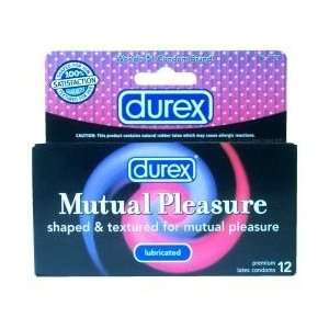 Durex Mutual Pleasure   Shaped & Textured Lubricated Premium Latex 