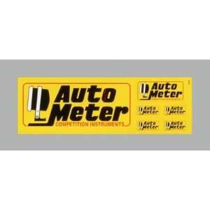 Auto Meter Contingency Logo Decals Decals, Two Sheets, Autometer Logo 