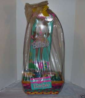 Russell Stover Barbie in Easter Basket dated 1995  