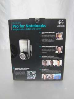 LOGITECH QUICK CAM PRO FOR LAPTOP NOTEBOOKS NEW IN SEALED PACKAGE 