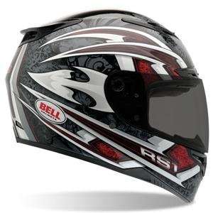  BELL RS 1 CATACLYSM HELMET (X SMALL) (RED) Automotive