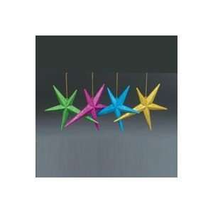  Pack of 36 Glitter Star Christmas Ornaments: Home 