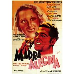  Madre Alegria Movie Poster (11 x 17 Inches   28cm x 44cm 