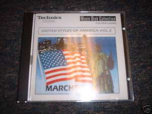 Technics Organ Software United Styles of America Vol. 2  