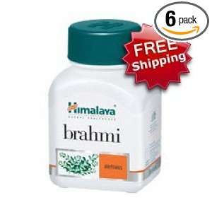  Bacopa / Brahmi From Himalaya 6 Packs for 60 Capsules 