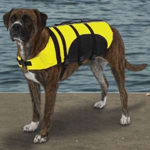 Guardian Gear Pet Saver Dog Life Jacket Vest Yellow  