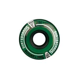Sector 9 9 Ball Clear Green 78a 65mm Skateboard Wheels (Set Of 4 