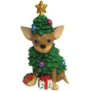  Aye Chihuahua Christmas Tree Figurine