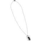 May Yeung Jewelry Silver Oblong Dark Gray Freshwater Pearl Necklace 