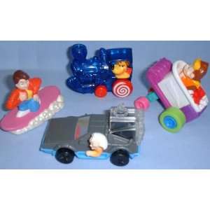  Back to the Future Set of Four Toys, 1992 McDonalds Fast 