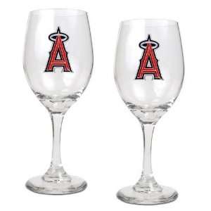  Los Angeles Angels of Anaheim Primary Logo 2 Piece Wine 