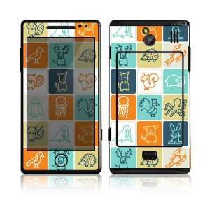  Samsung Omnia 7 (i8700) Decal Skin   Animal Squares 