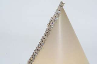25,000 5.26CT ROUND CUT DIAMOND CLUSTER BRACELET BEAUTIFUL!!  