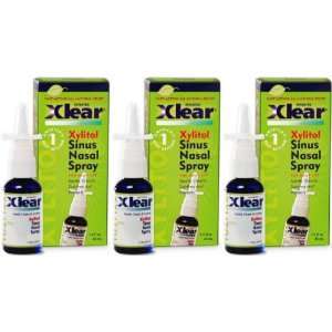  Xlear Sinus Nasal Spray 1.5oz 3 PACK SAVINGS Health 