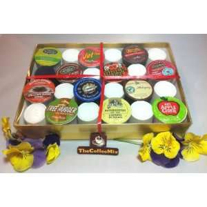 The Coffee Mixs 24 K cup PICK YOUR OWN FLAVORS GIFT Box Mothers 