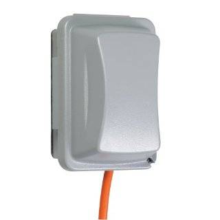  Taymac MM410G Weatherproof Single Outlet Cover Outdoor 