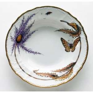  Anna Weatherley Thistle Rim Soup Plate 9 in