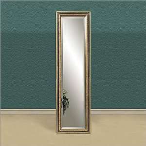  Bassett Mirror Silver & Gold Cheval Mirror