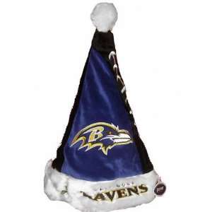   Ravens 24.5 Colorblock Santa Hat 