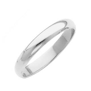   COMFORT FIT Plain Wedding Band Ring for Men & Women (Size 4 to 10.5