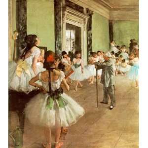  Degas   The Dancing Class   Hand Painted   Wall Art Decor 