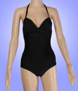 New Twist Front One Piece Shaping Molded Underwire Cup Swimsuit 