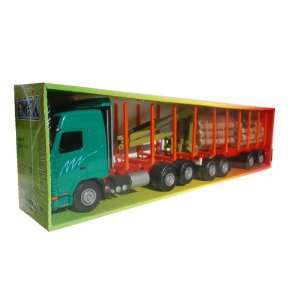  Emek 1/25 Volvo FH Timber Truck (green): Toys & Games