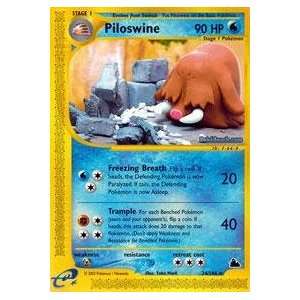   Pokemon   Piloswine (24)   Skyridge   Reverse Holofoil Toys & Games