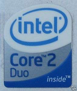Intel Core 2 Duo Inside sticker 16x20mm for laptop  
