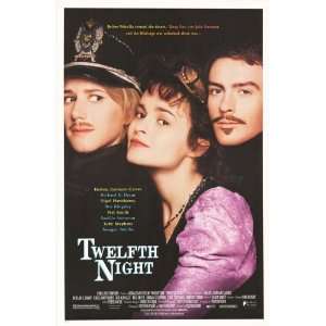  Twelfth Night Movie Poster Double Sided Original 27x40 