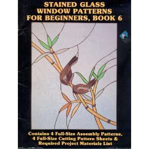  Stained Glass Window Patterns 6 (9780825638510) K.B 