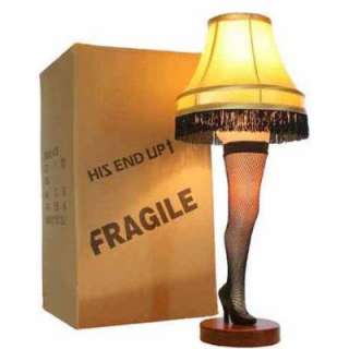  Christmas Story Leg Lamp A Major Award Prop Deluxe Desktop Fragile