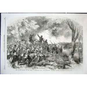  Middlesex Volunteers At Panshanger Park Revirew 1862