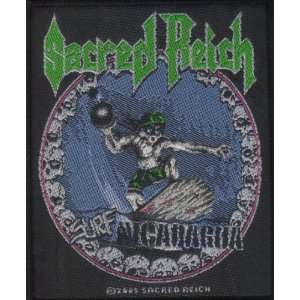  Sacred Reich Surf Nicaragua Woven Patch 