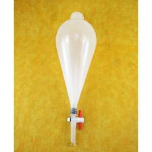 Plastic Separatory Funnel, 500ml  Industrial & Scientific